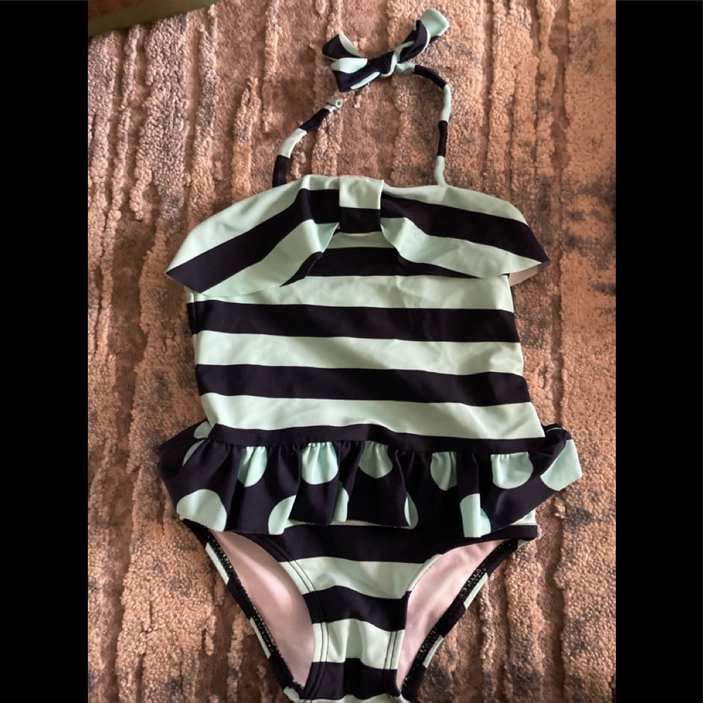 Wave Zone toddler girls bathing suit